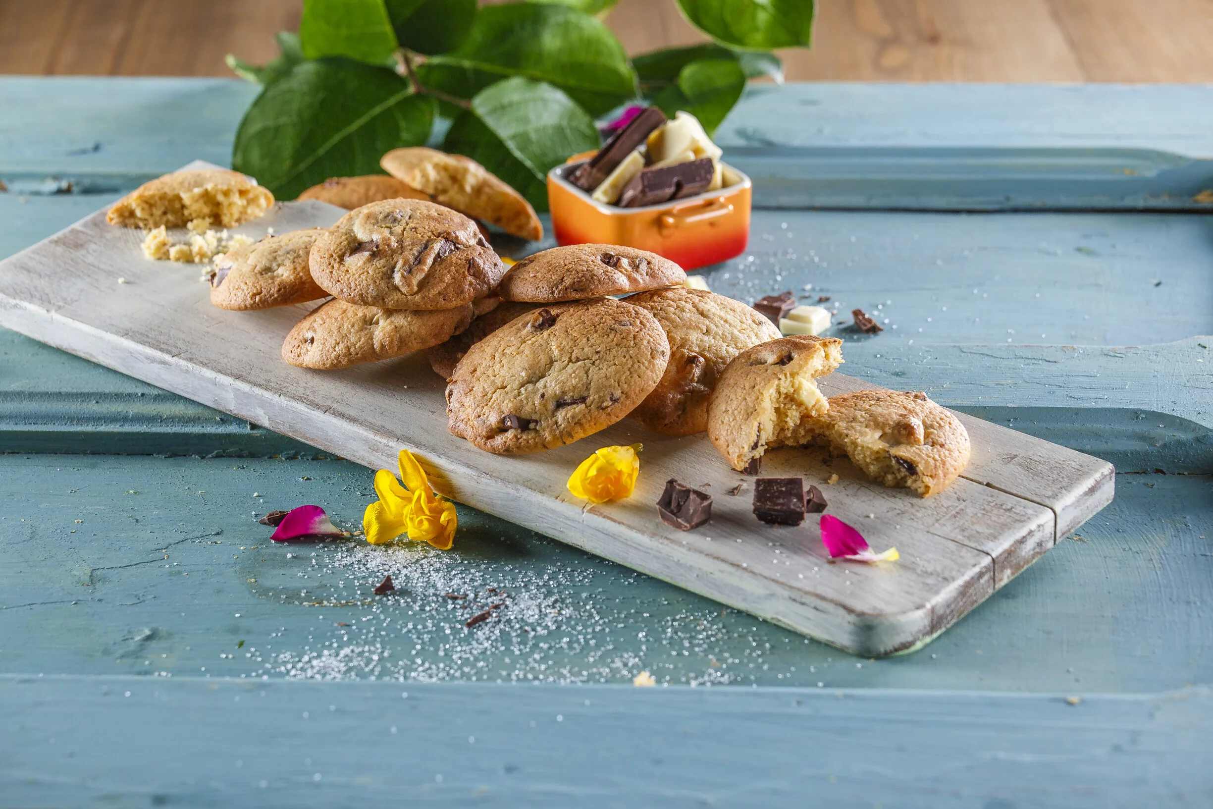 Cookies de 2 chocolates