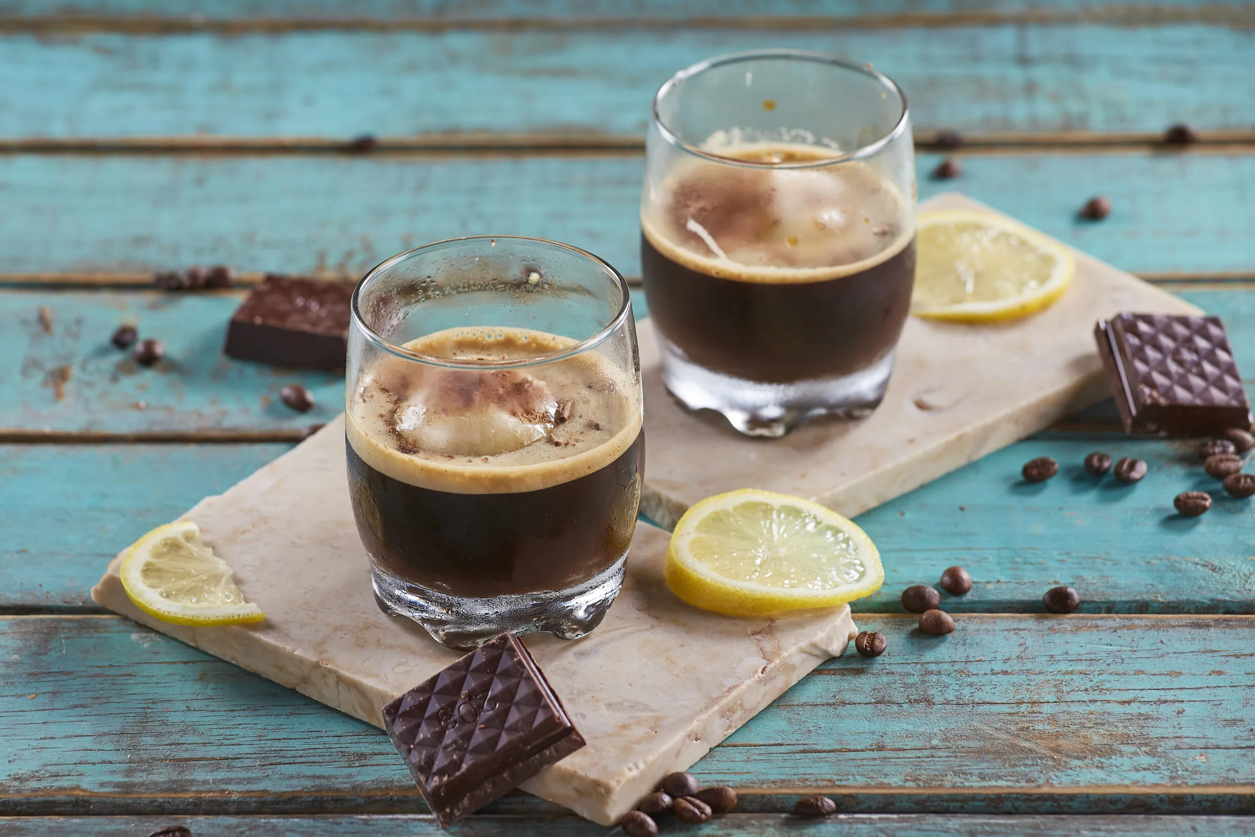 Affogato à moda de Itália