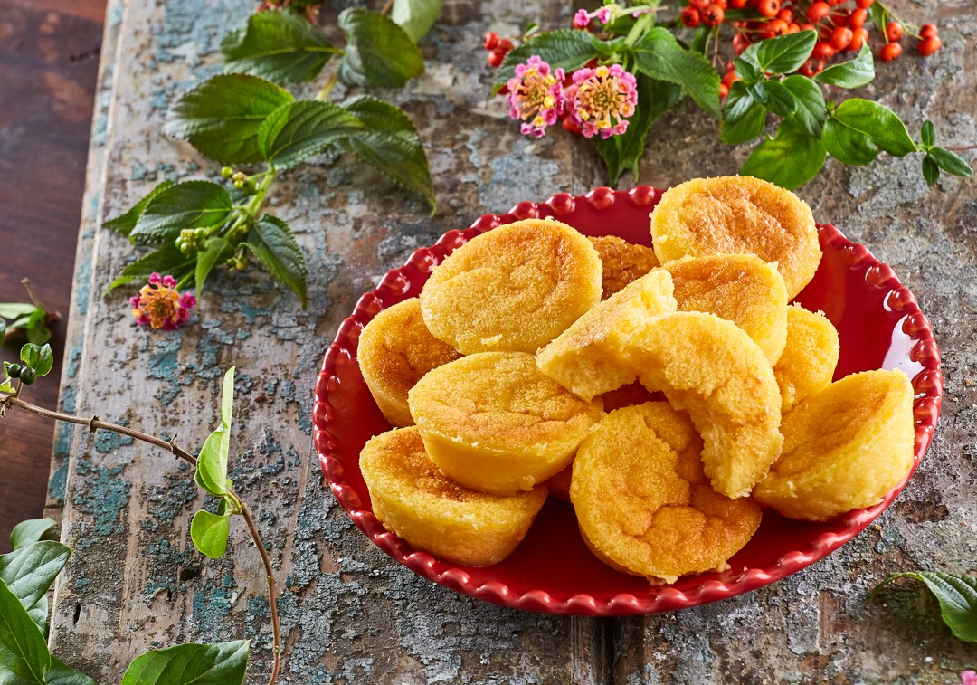 Queijadinhas de laranja