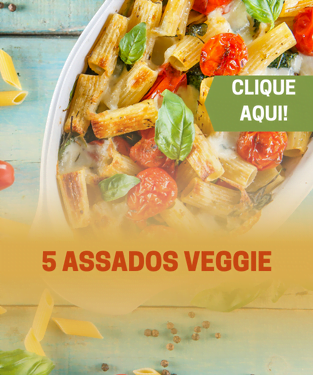 5 assados Veggie
