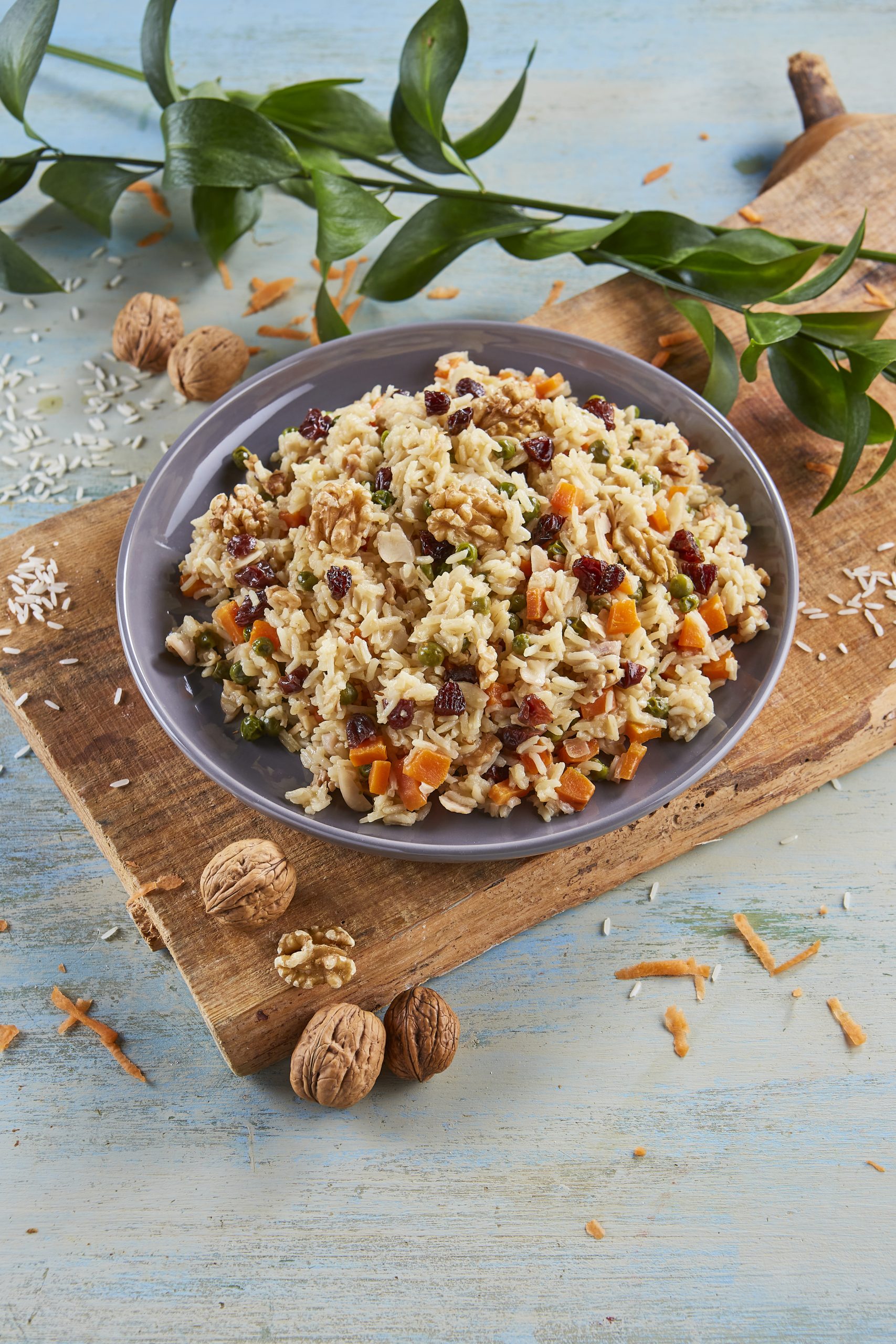 Arroz com frutos secos