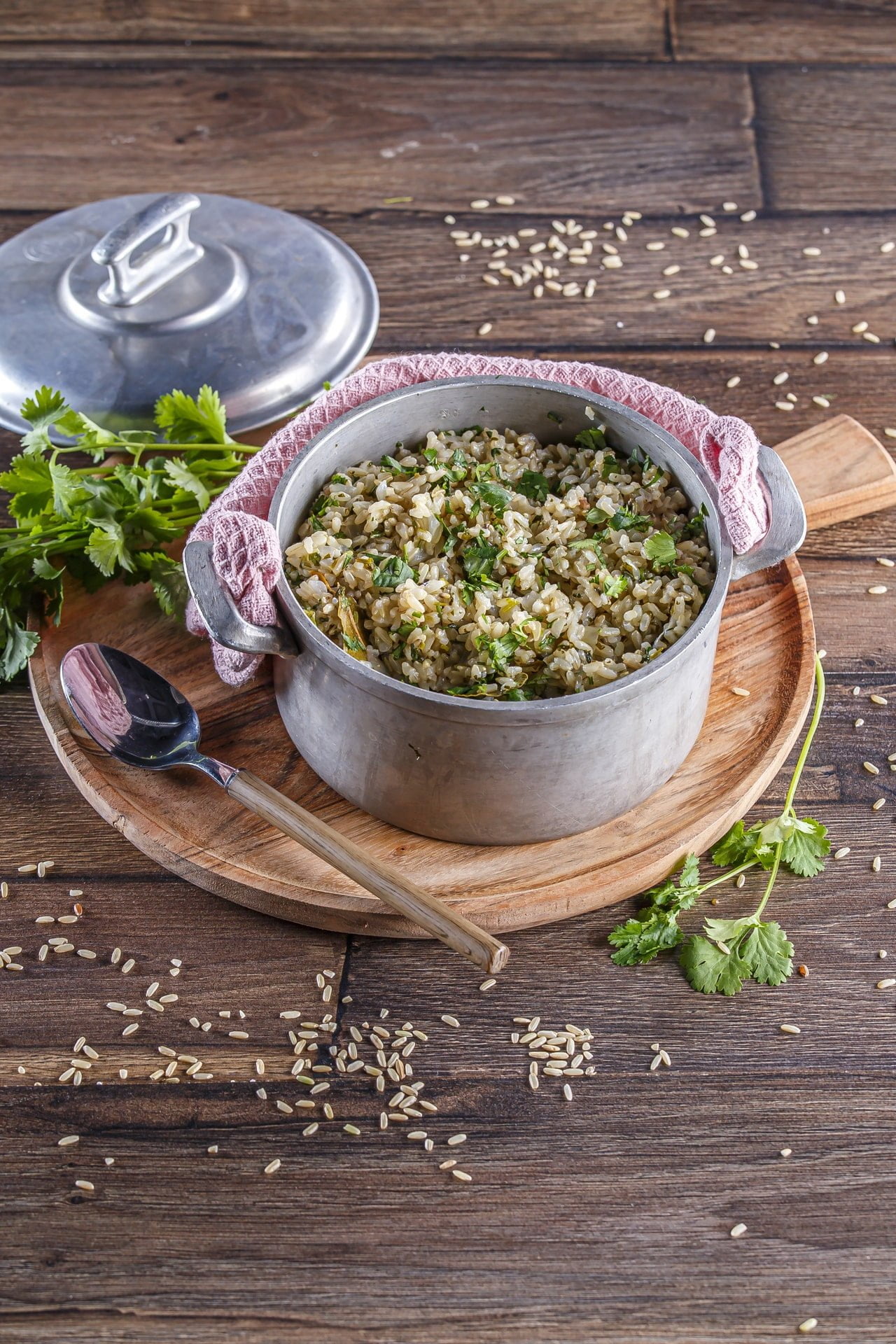 Arroz de coentros