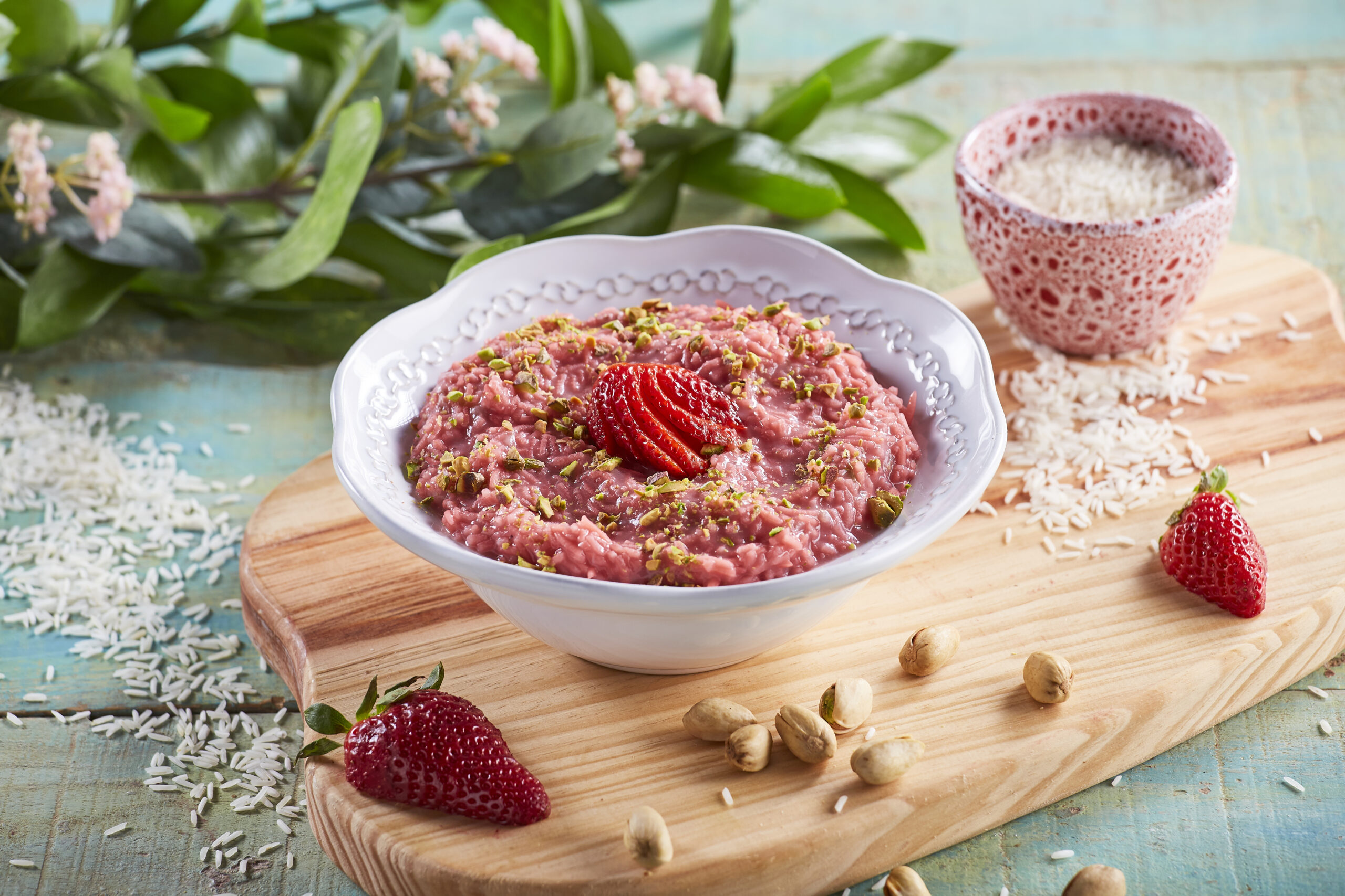 Arroz doce de morango @TeleCulinária