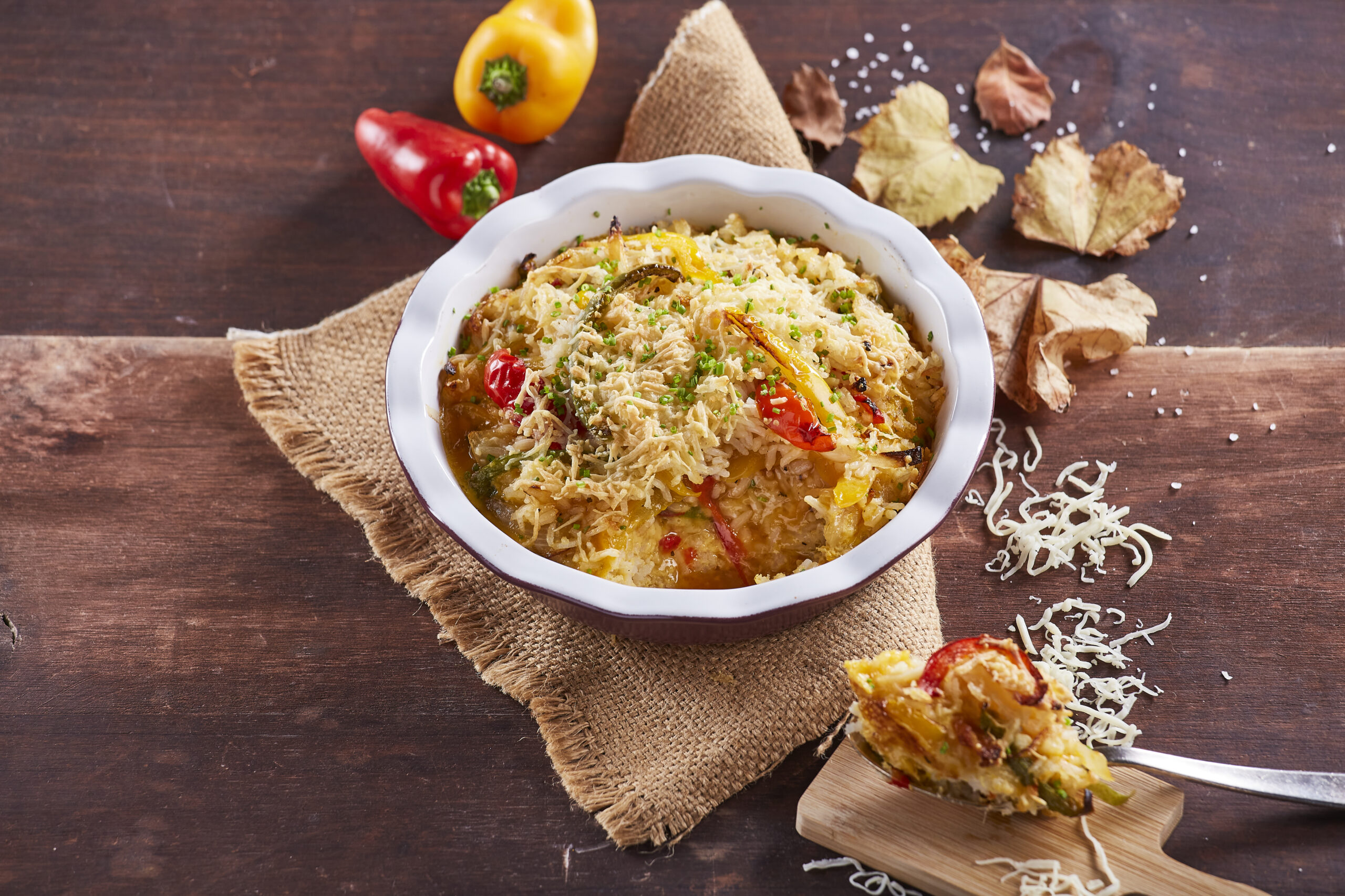 Arroz de pimentos gratinados @TeleCulinária