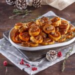 Batata-doce com noz pecan
