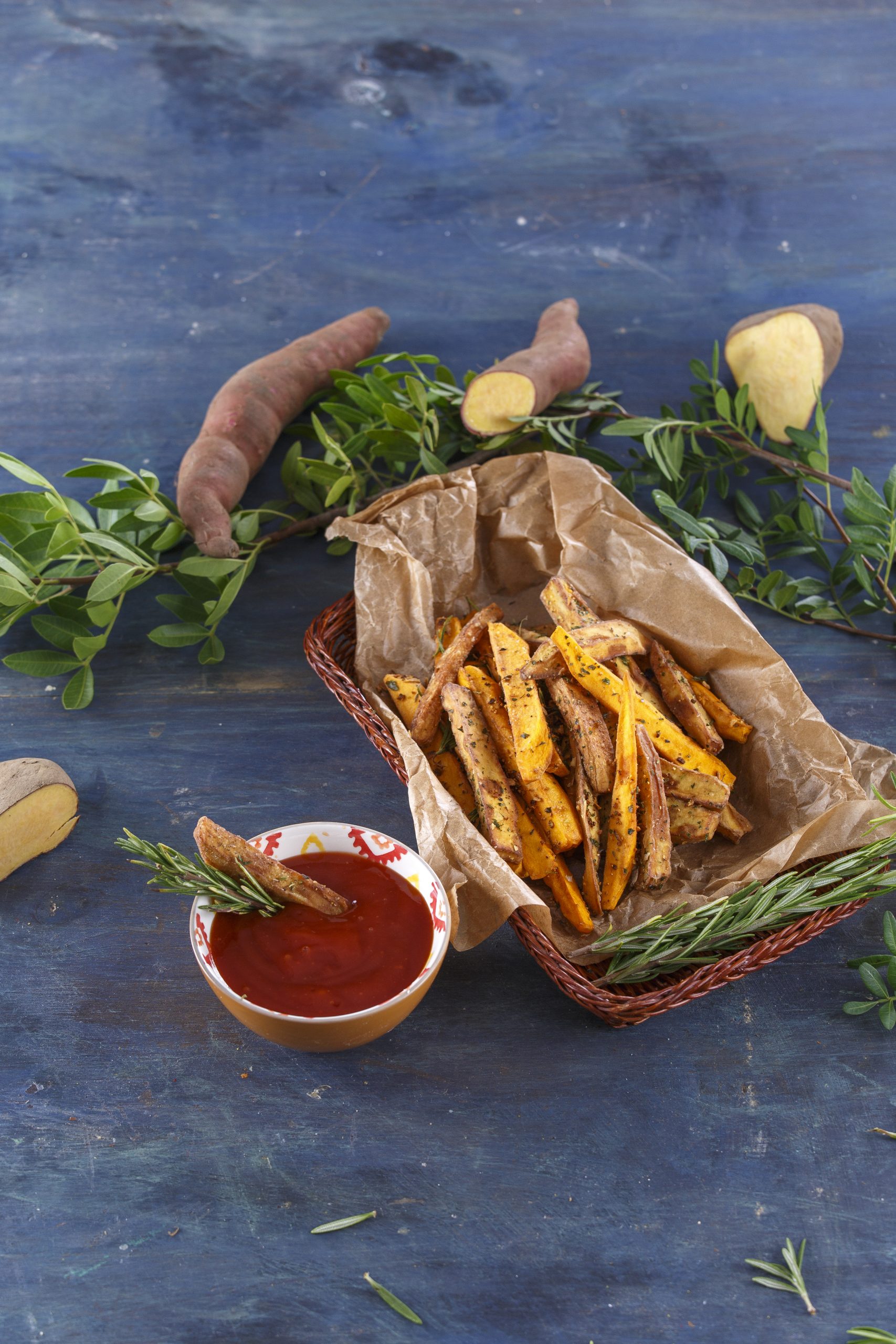 Batata-doce frita