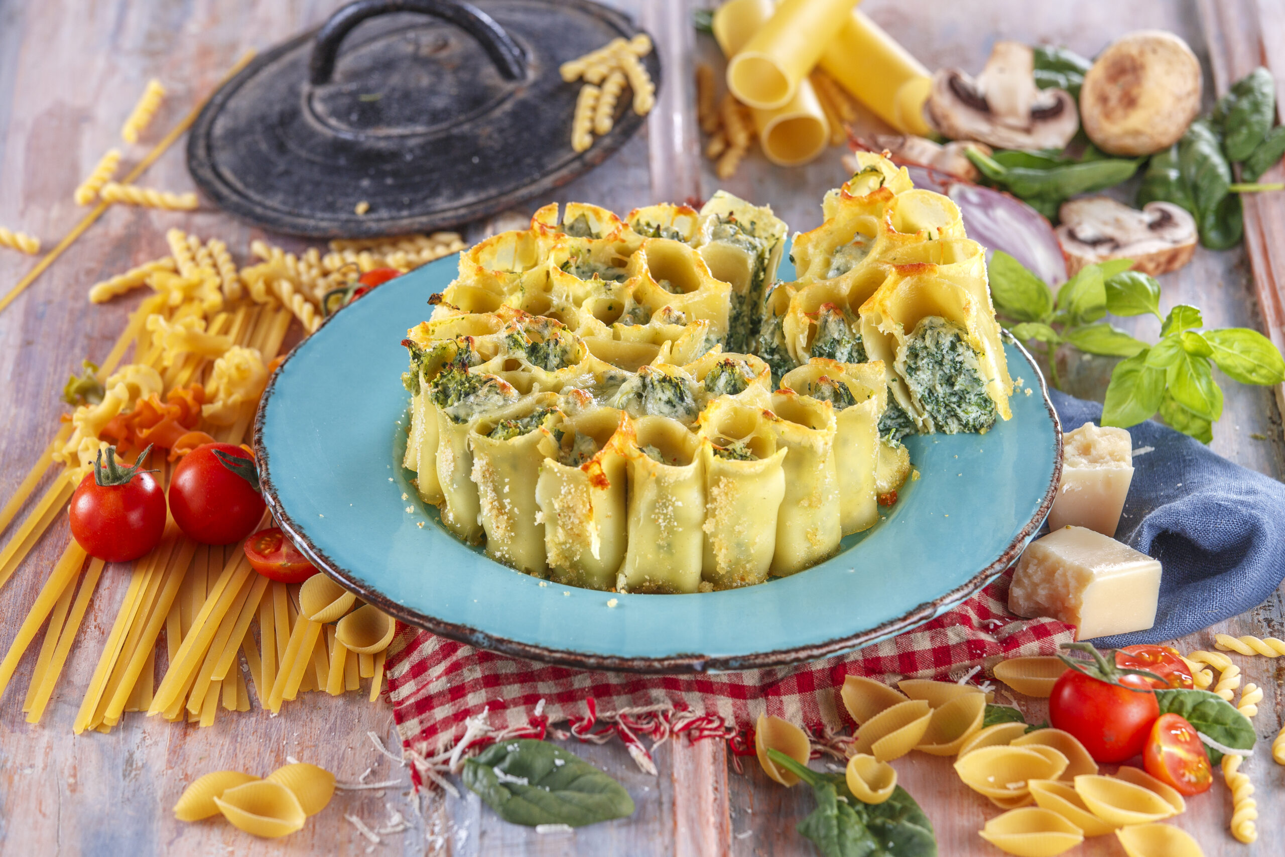 Mini canelones de espinafres e ricota @TeleCulinária