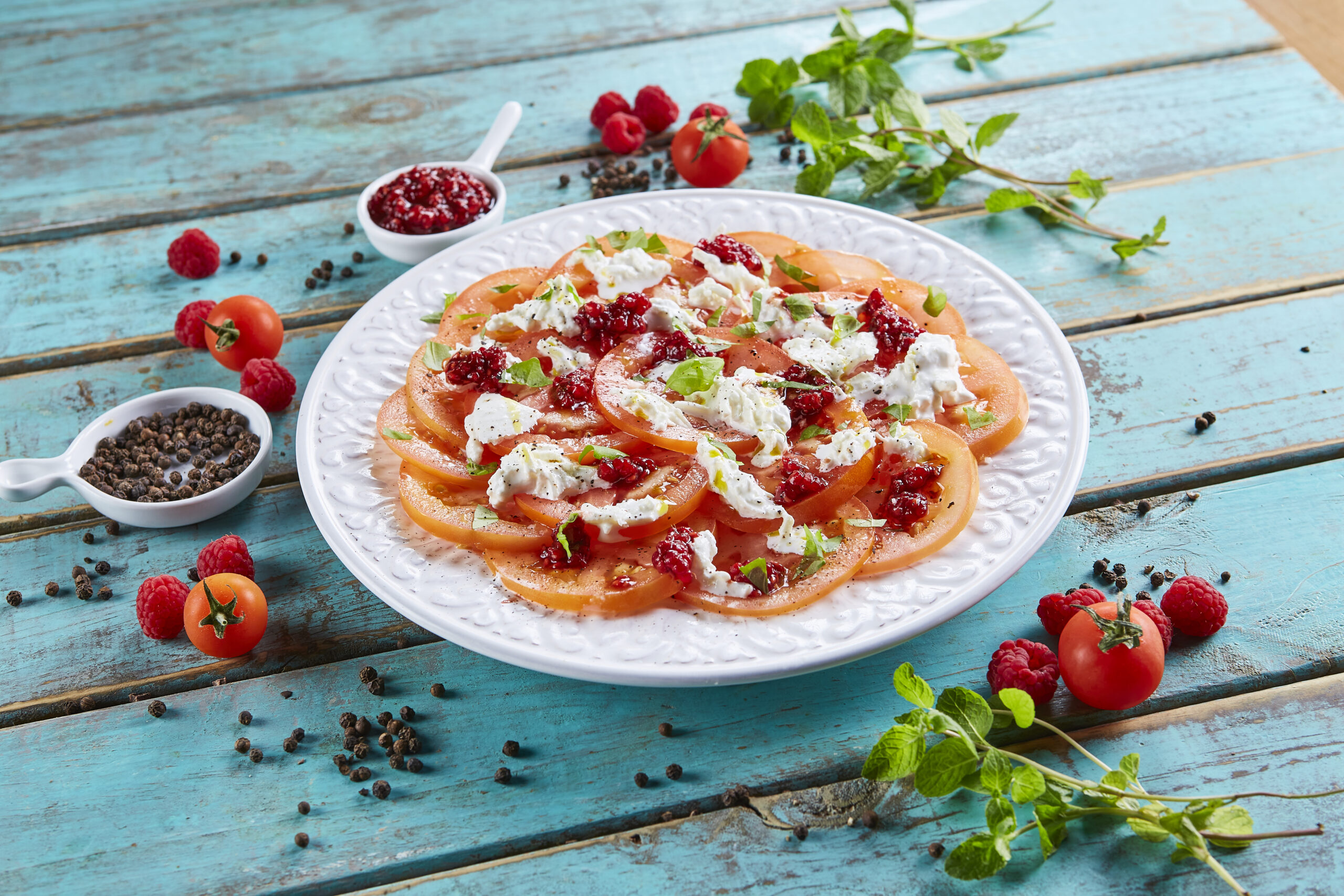 Carpaccio de tomate @Teleculinária
