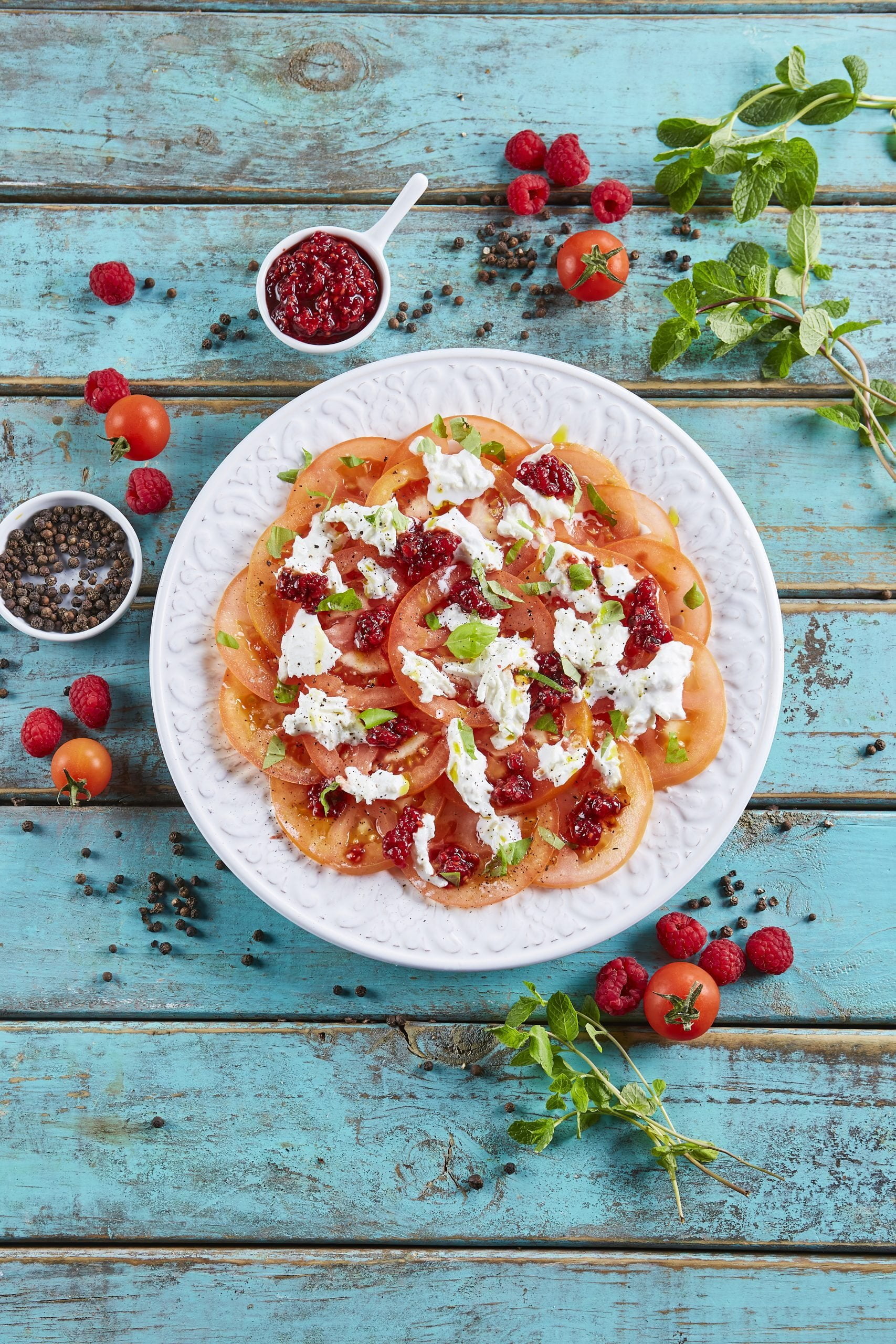 Carpaccio de tomate