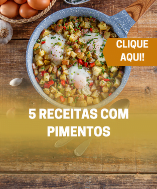 5 receitas com pimentos
