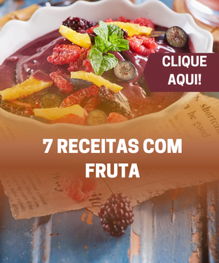 7 receitas com fruta