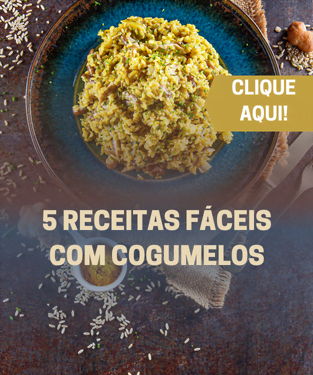 5 receitas fáceis com cogumelos