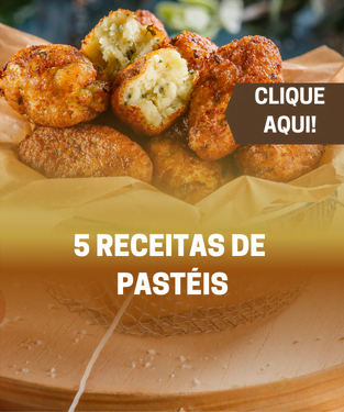 5 receitas de pastéis 