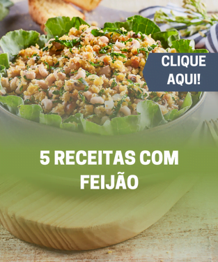 5 receitas com feijão