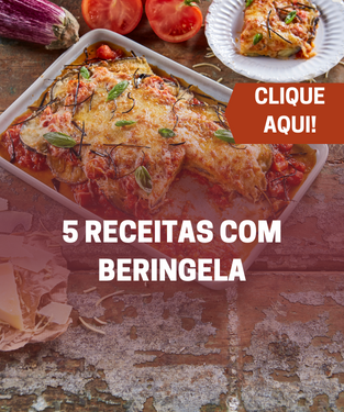 5 receitas com beringela