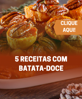 5 receitas com batata-doce