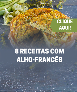 8 receitas com alho-francês