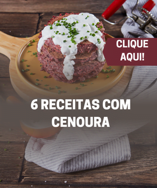6 receitas com cenoura