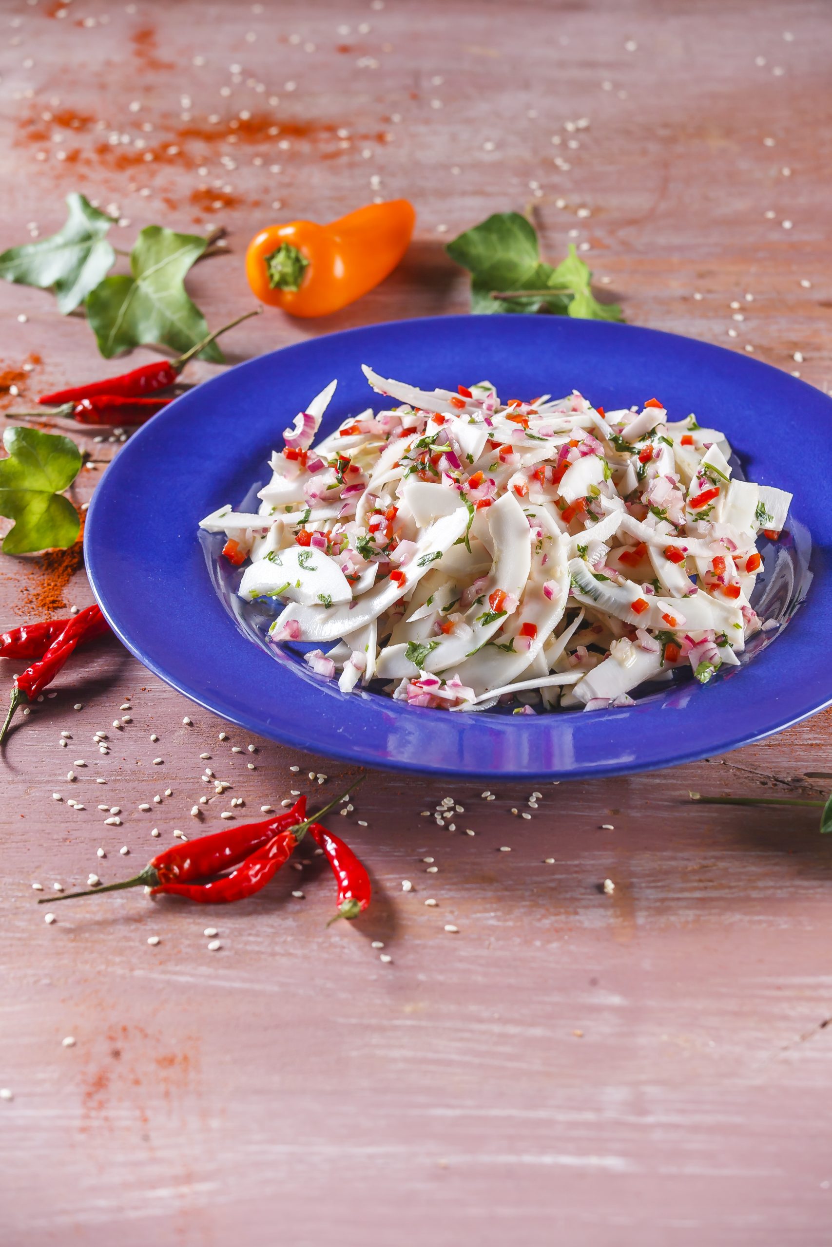 Ceviche de coco