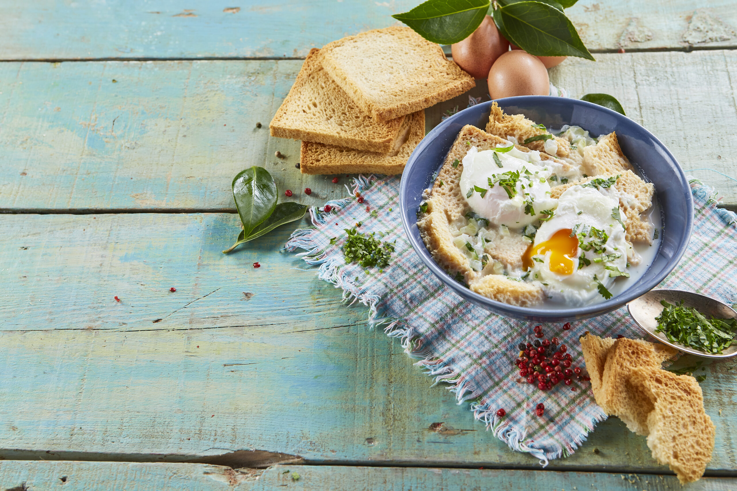 Changua (sopa) @Teleculinária
