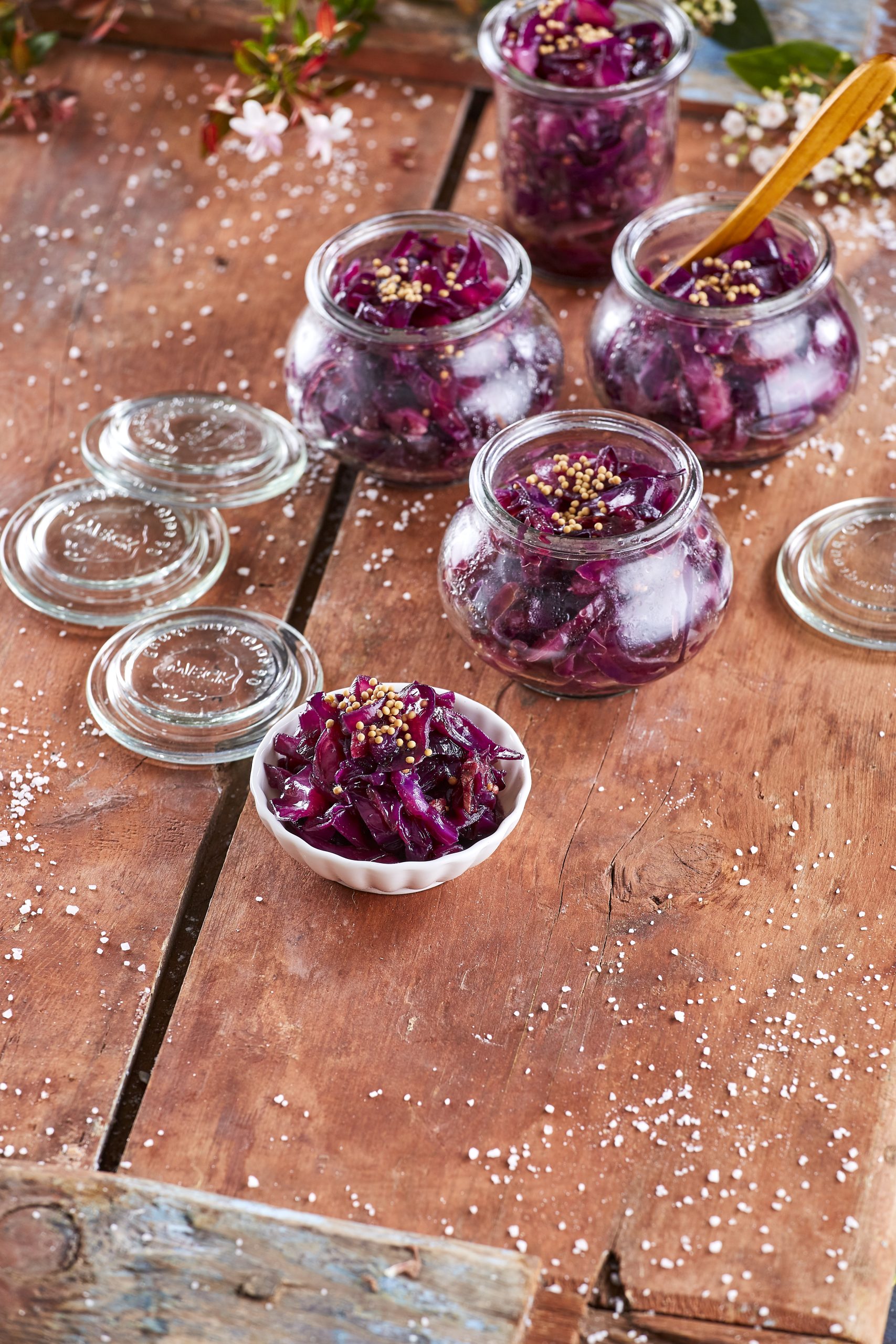 Chutney de couve-roxa