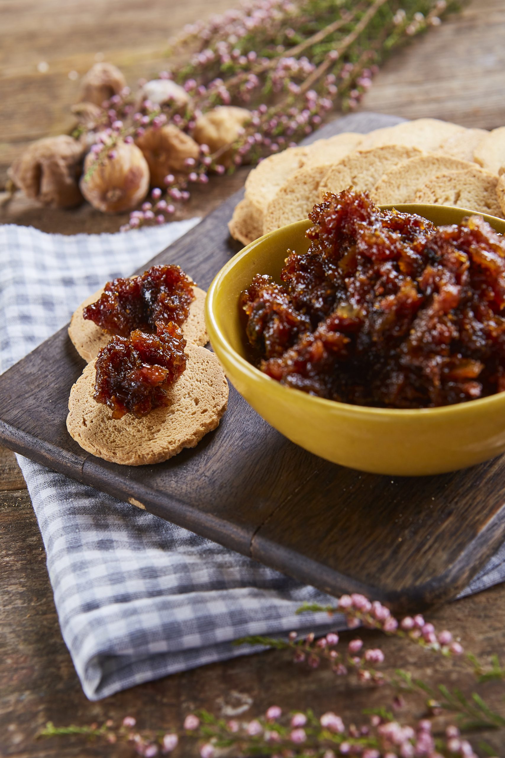 Chutney de figos secos