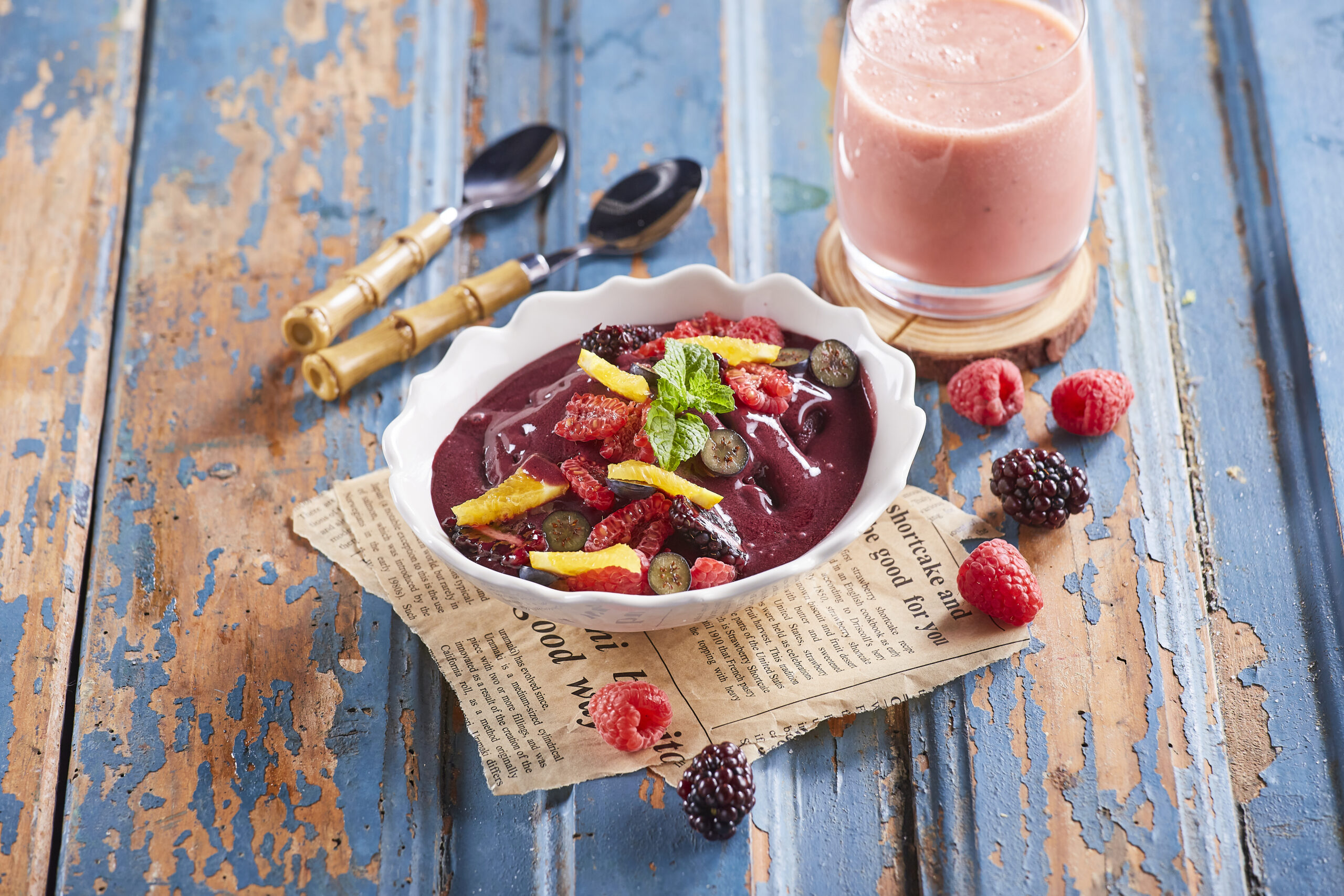 Creme de açaí com fruta @TeleCulinária