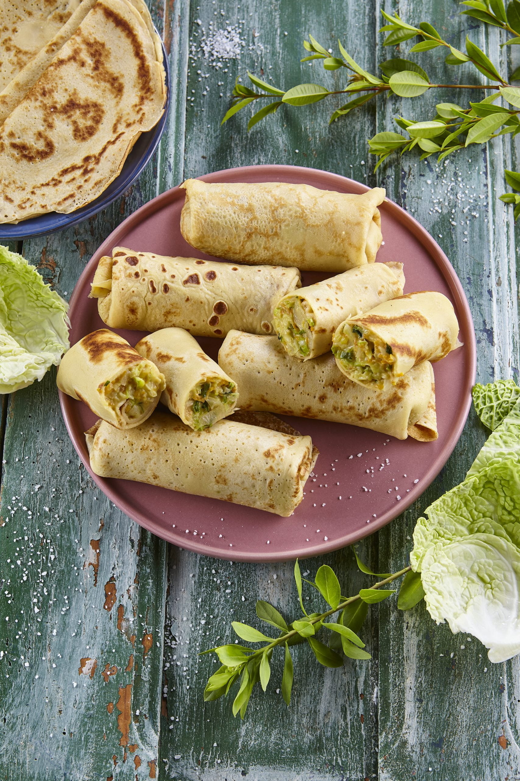 Crepes de legumes