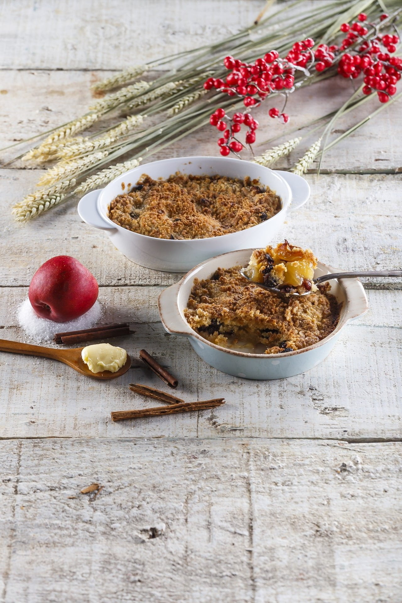 Crumble de maçã