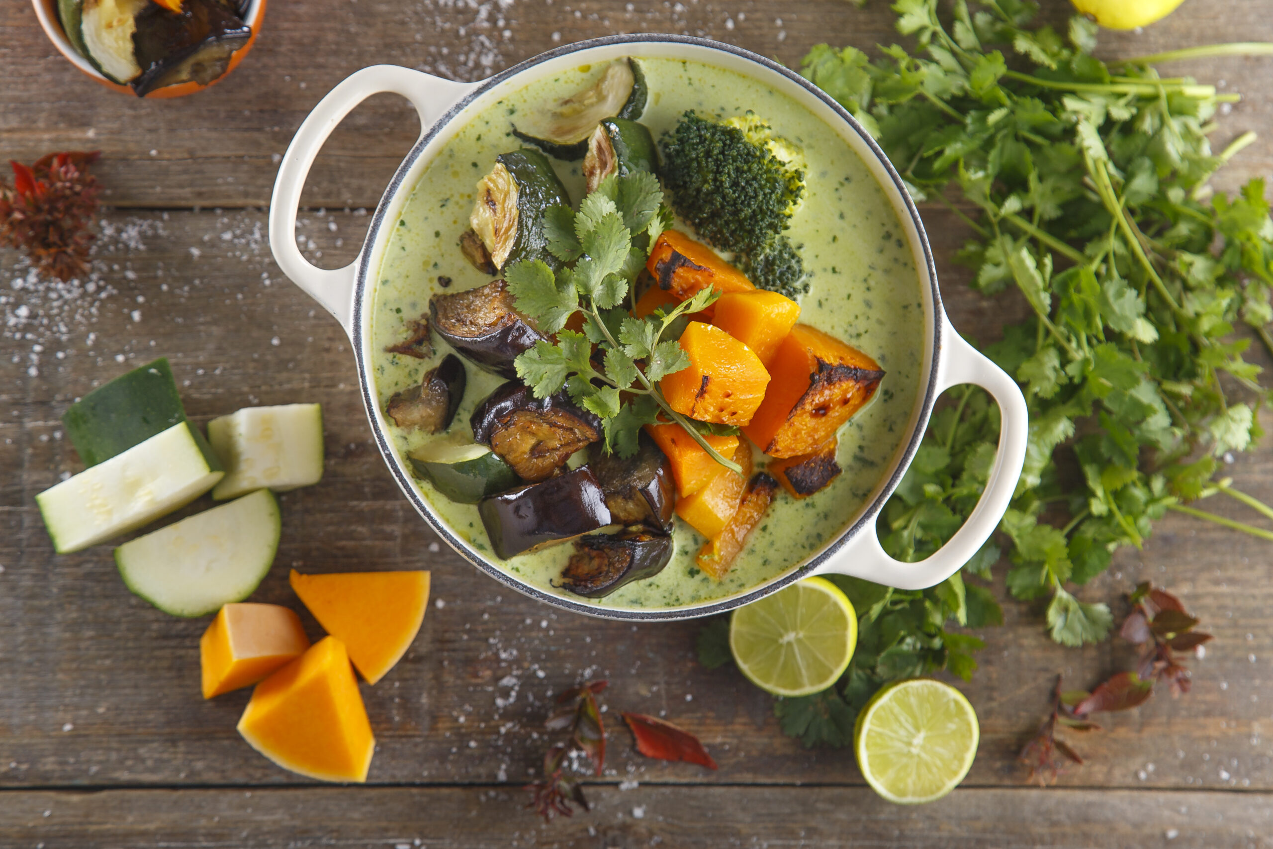 Caril verde de legumes assados @TeleCulinária