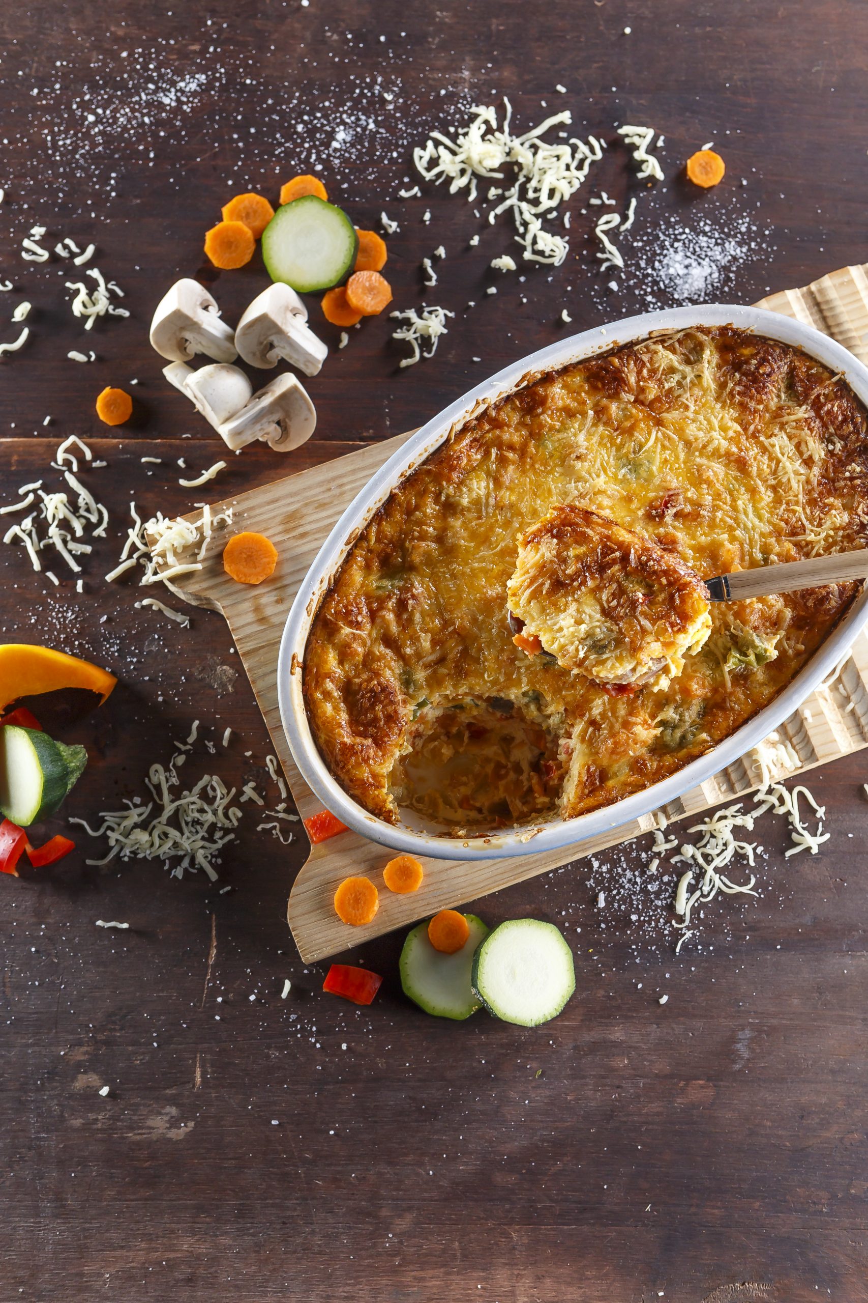 Frittata de vegetais