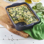 Frittata de espinafres e millet