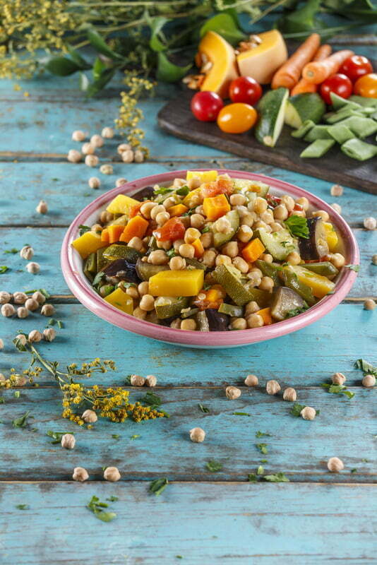 Grão com vegetais (receita especial para grávidas)