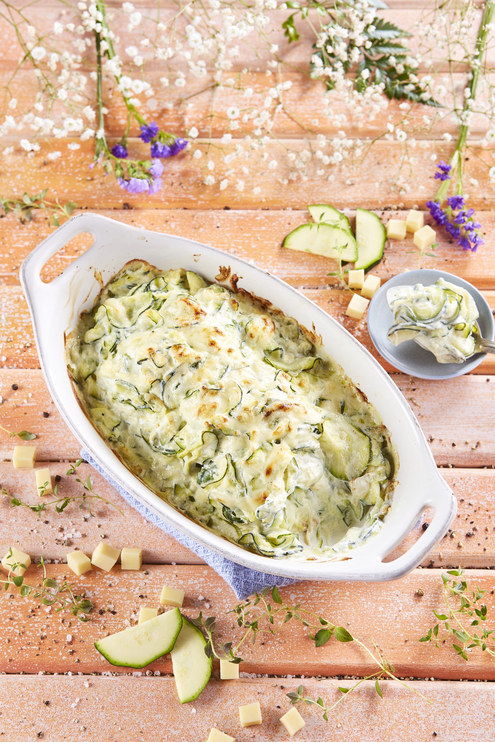 Gratinado de curgete