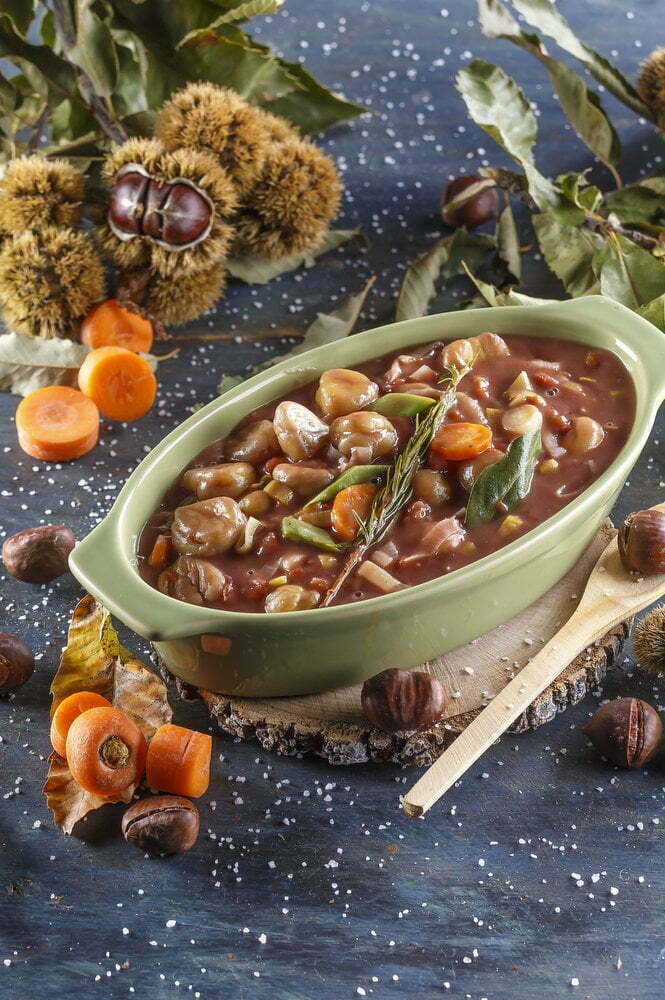Guisado de castanhas
