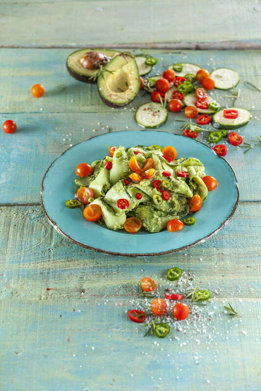 Tagliatelle de pepino