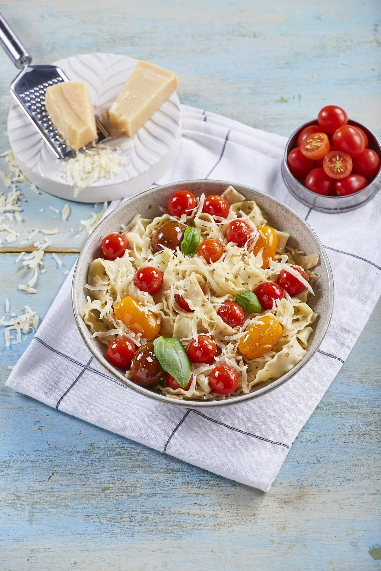 Massa com tomate em 15 minutos