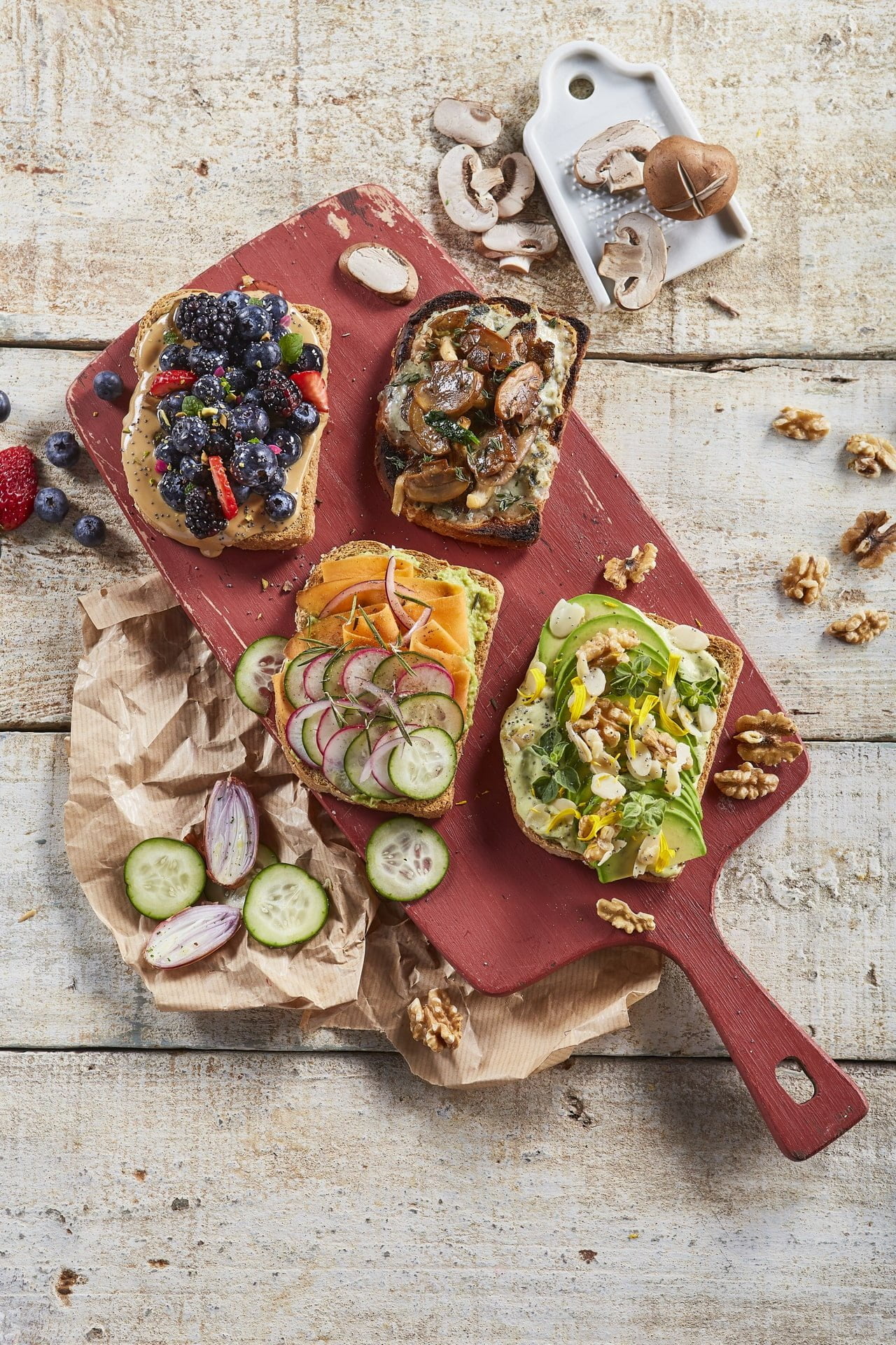 Mix de tostas