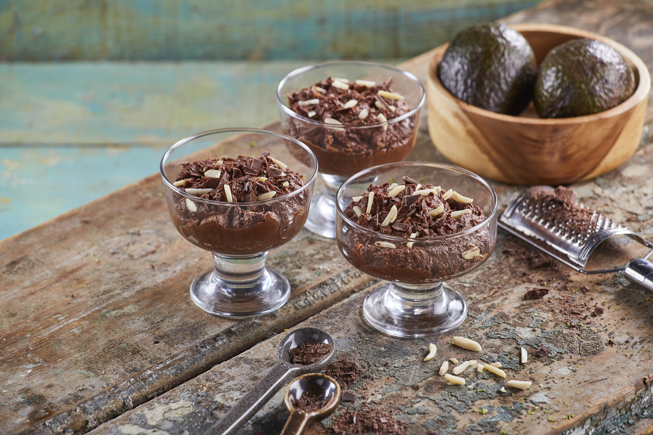 Mousse de abacate e chocolate @Teleculinária
