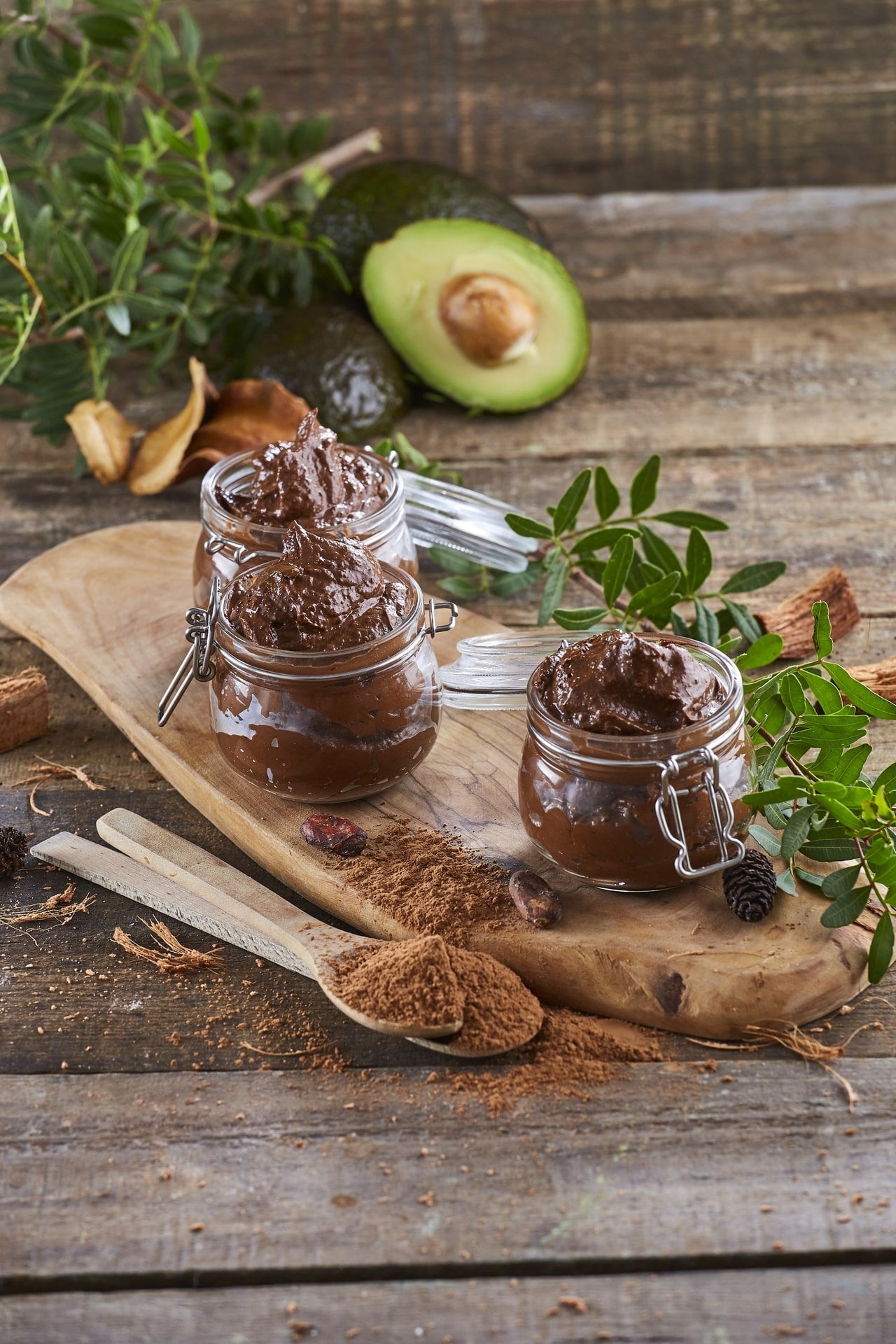 Mousse de chocolate vegan