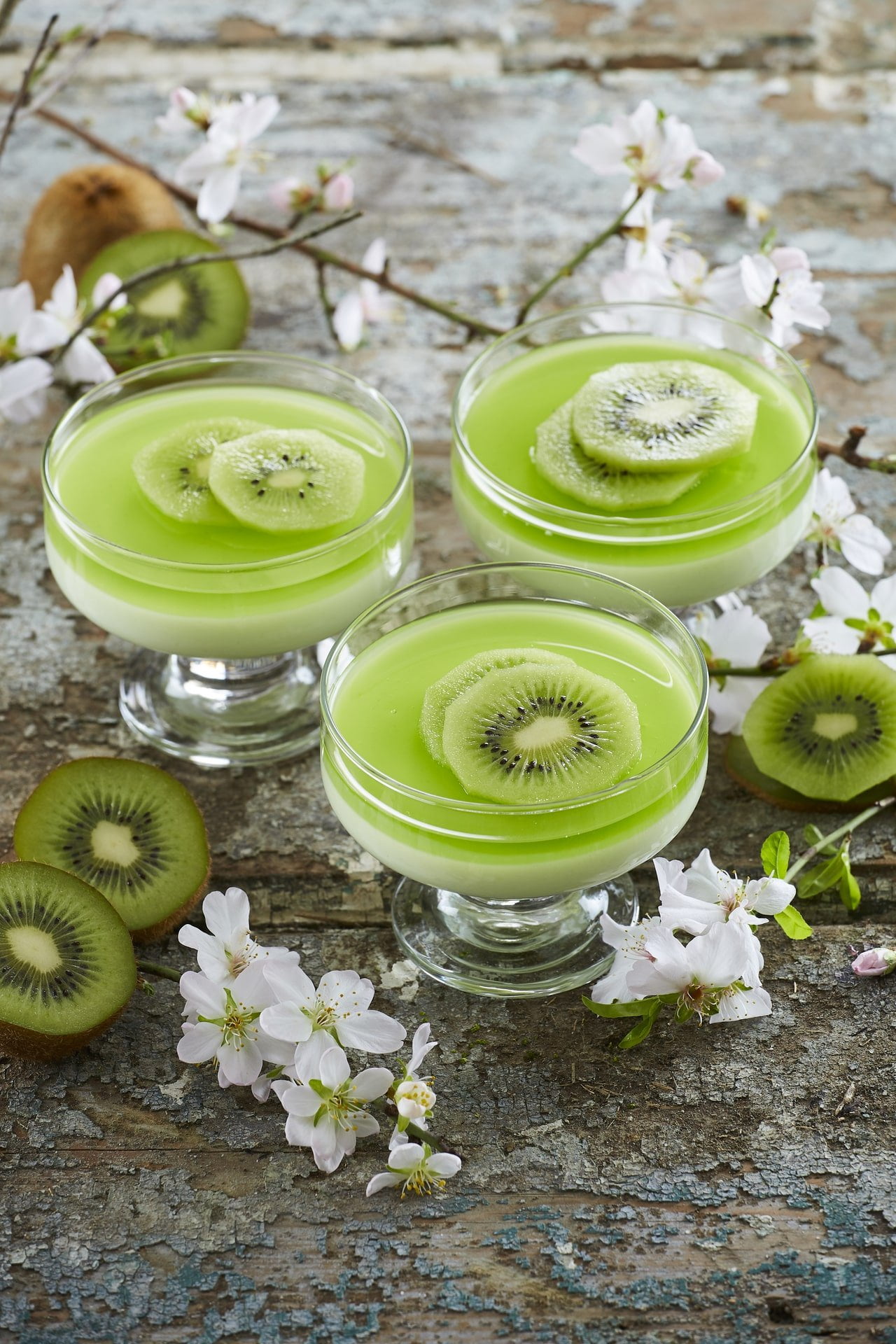 Mousse de kiwi