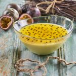 Mousse de maracujá vegan