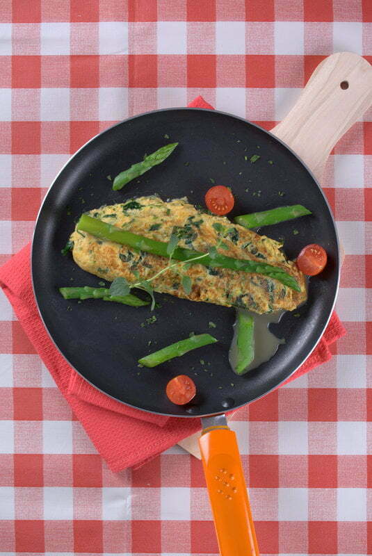 Omelete de legumes