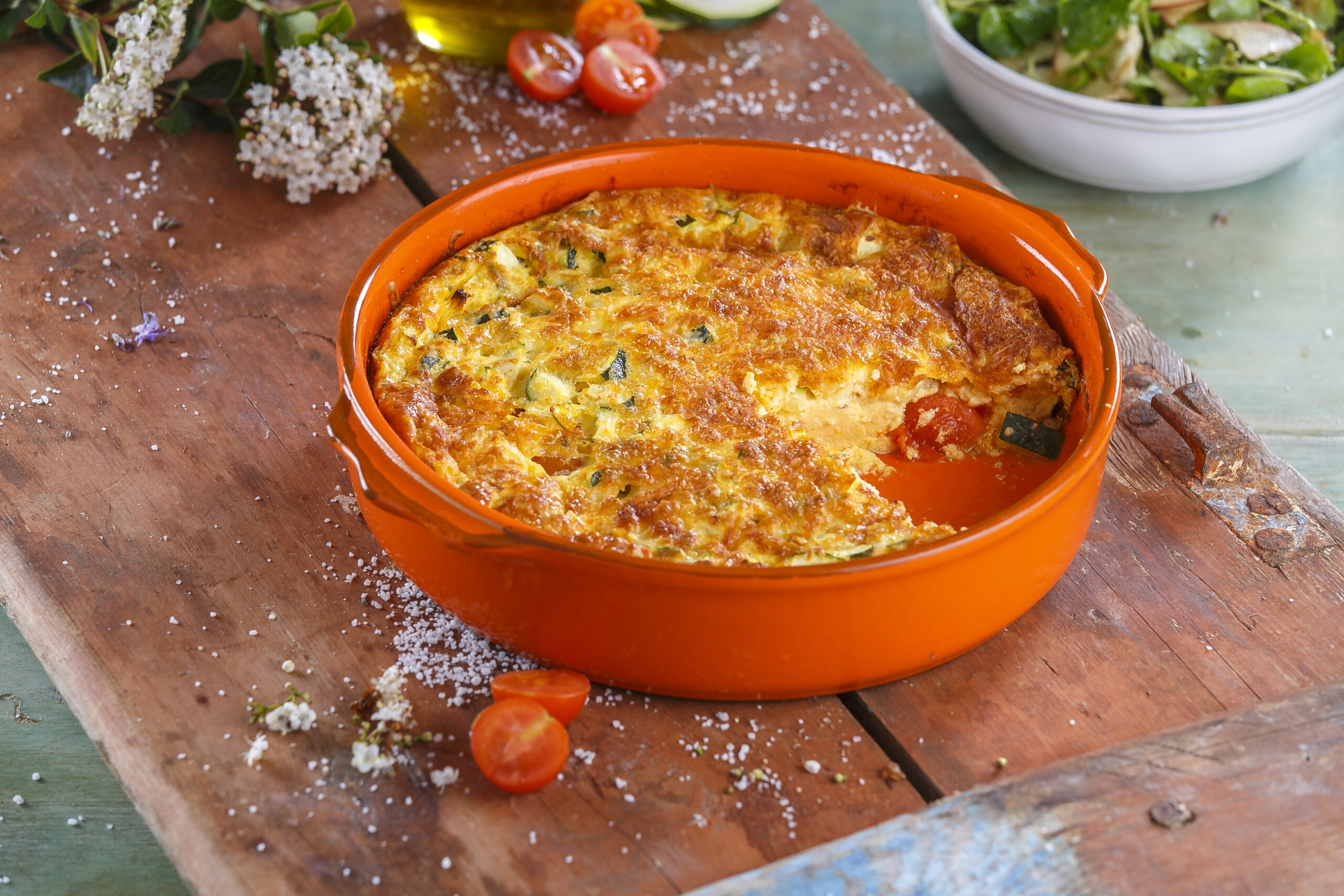 Omelete de forno @TeleCulinária