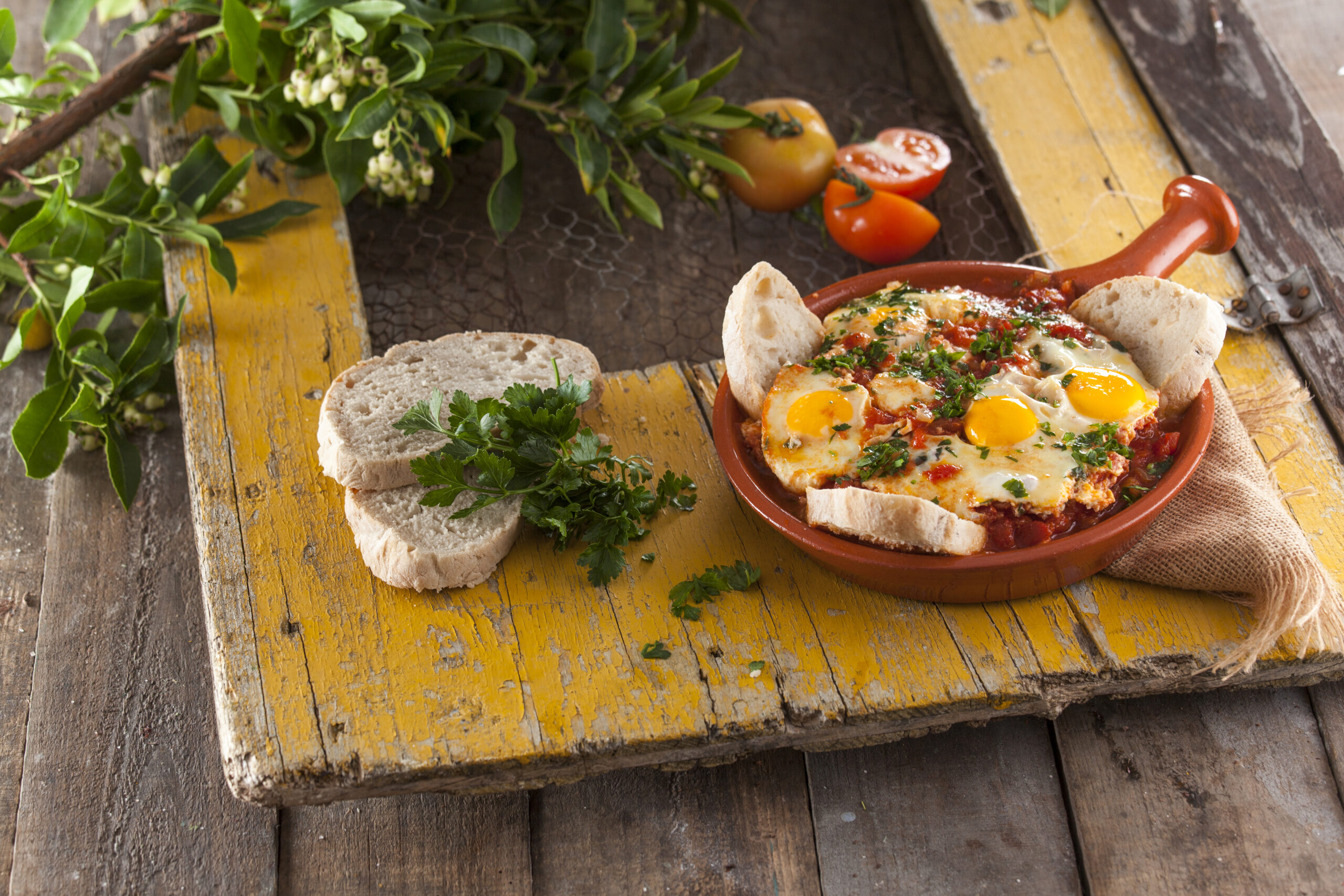 Ovos com tomate à algarvia @Teleculinária
