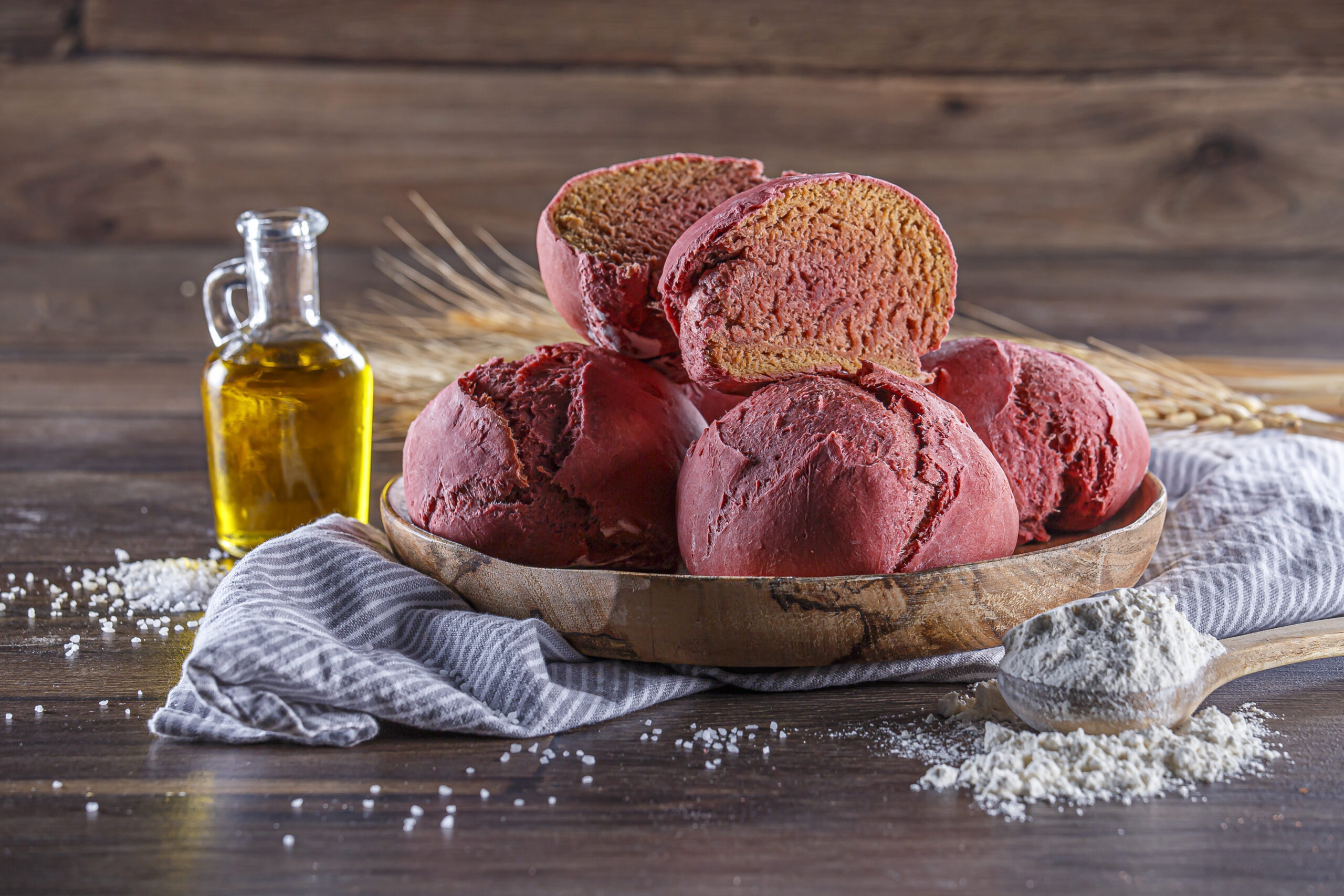 Pão de beterraba @TeleCulinária