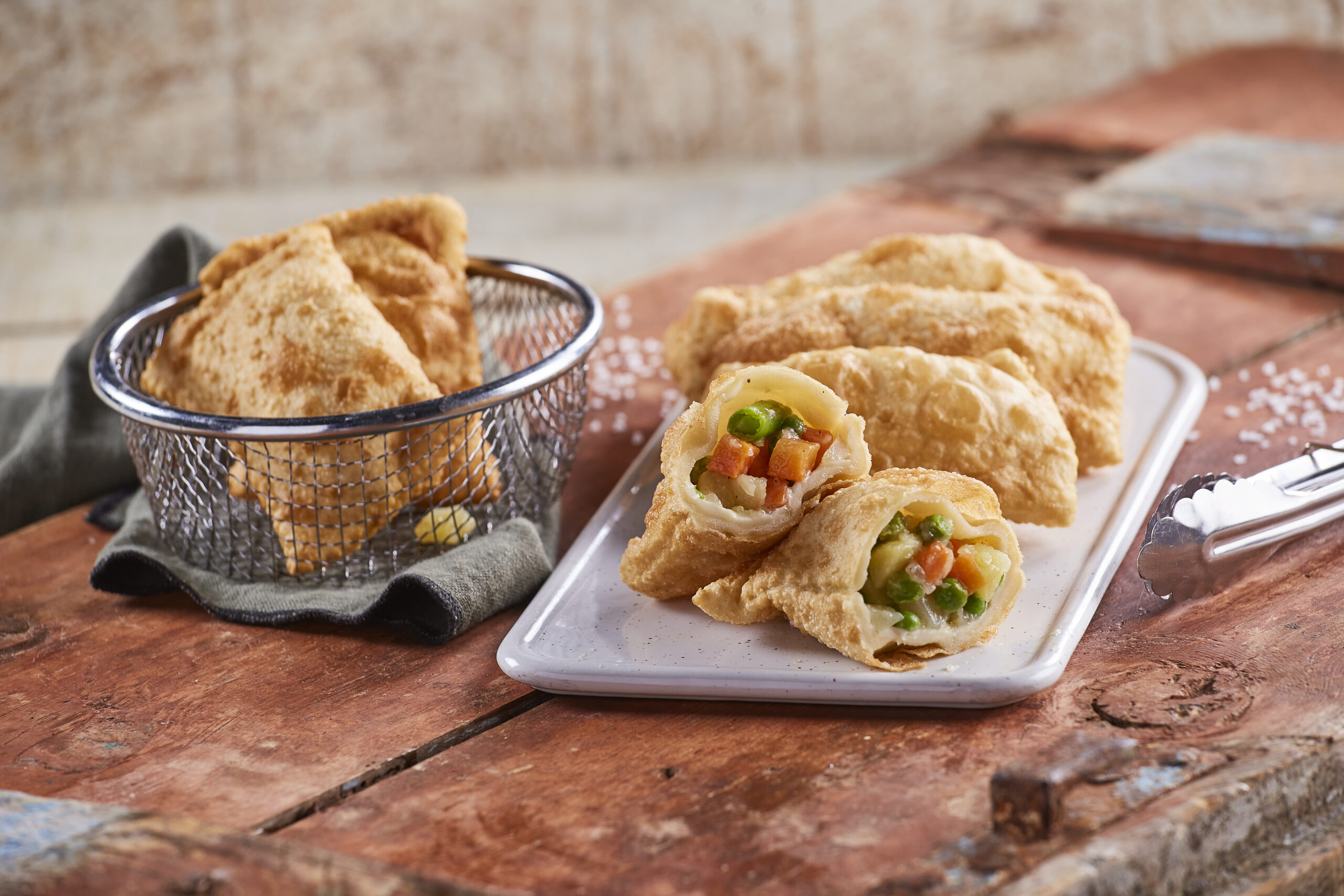 Pastel de feira de vegetais @Veggie
