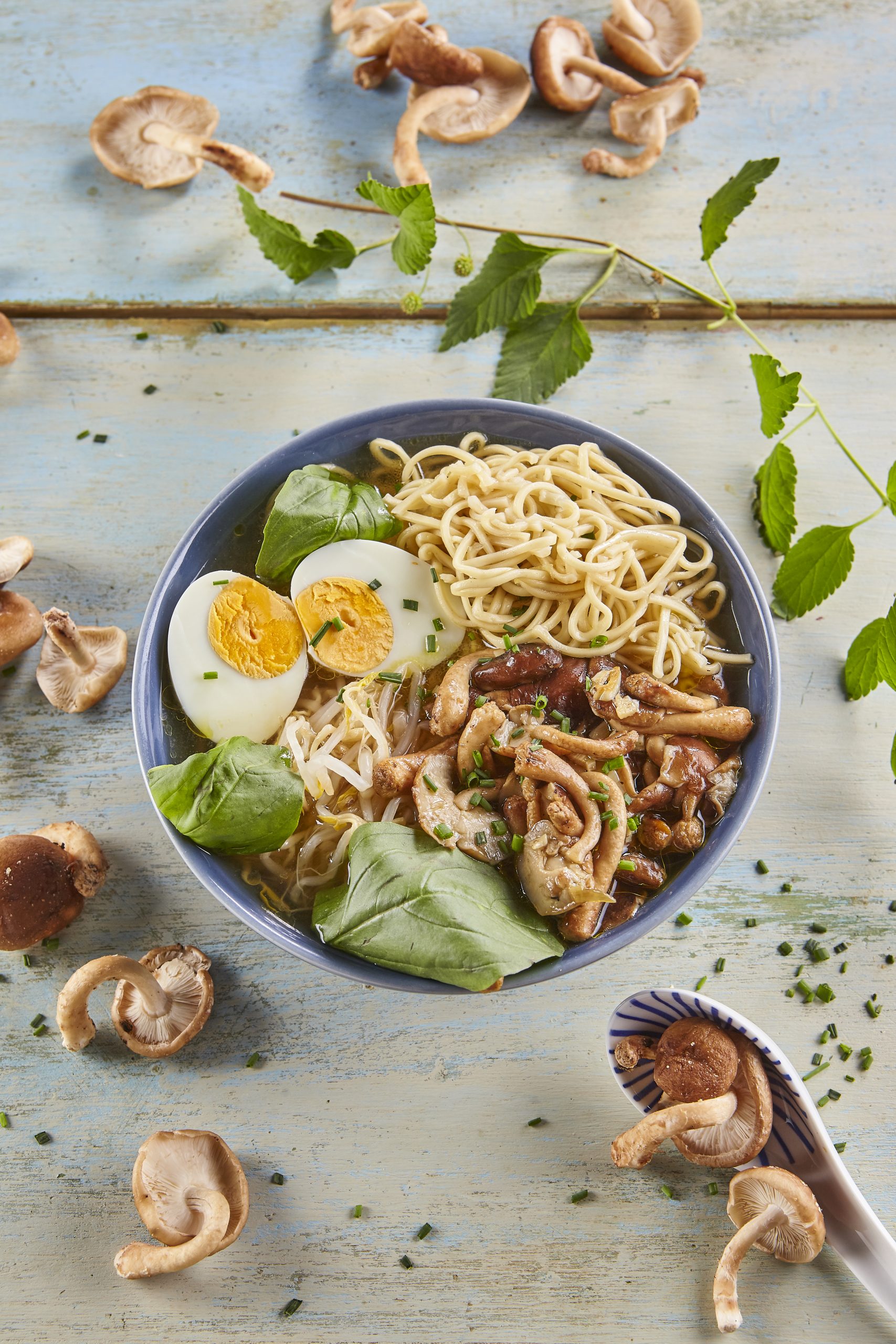 Pho vegetariano