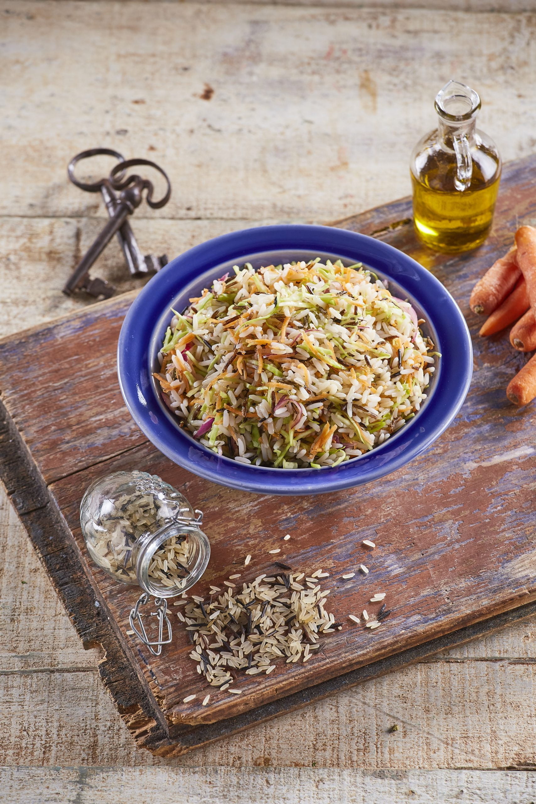 Pilaf de arroz selvagem