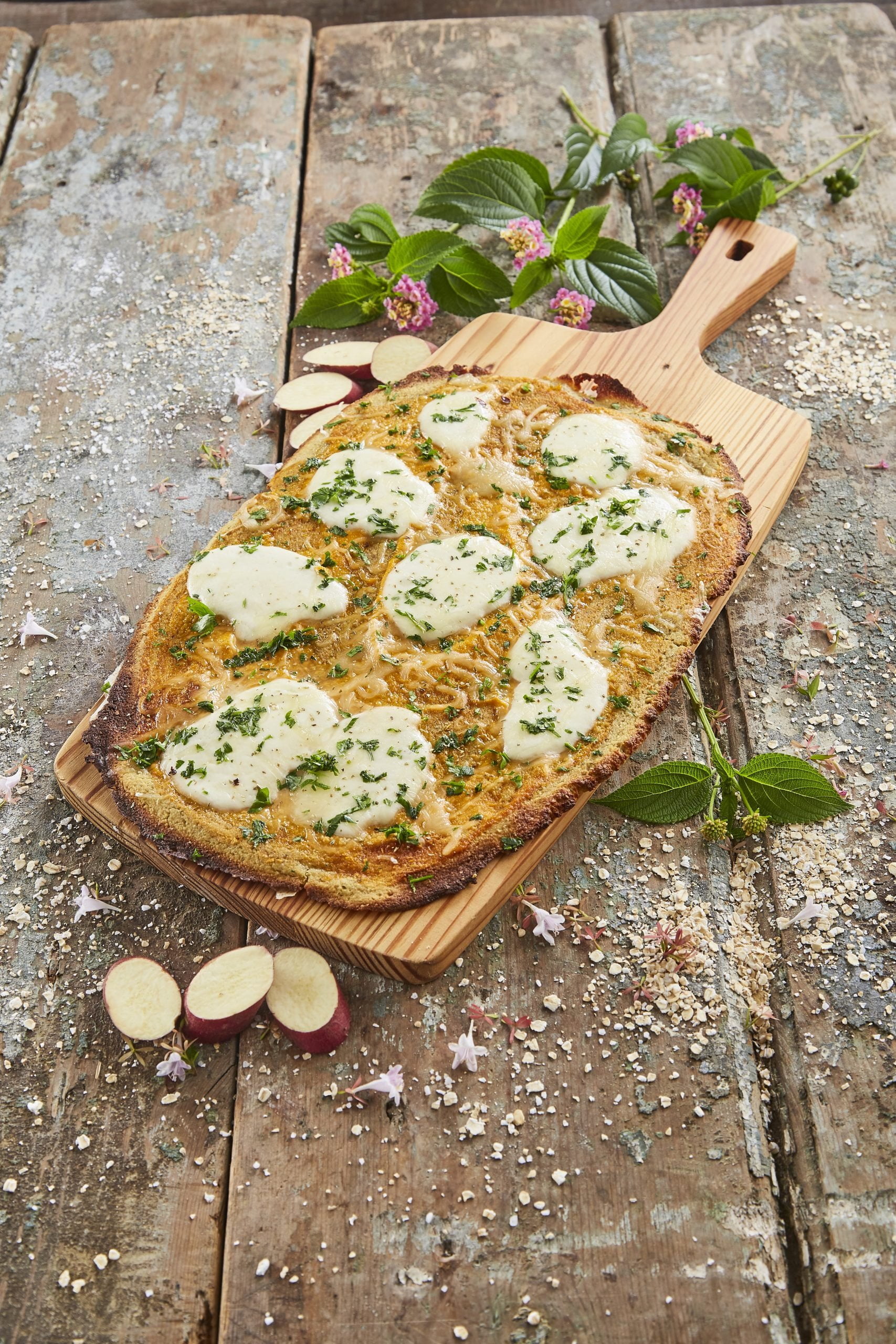 Pizza de batata-doce